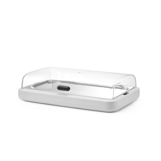 Хладилна витрина UNIQ, HENDI, designed by Robert Bronwasser, GN 1/1, Бяло, 593x389x(H)147мм