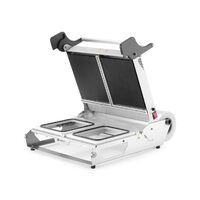 Уред за запечатване на тави ДВОЕН, HENDI, 230В/1400Вт, 653x487x(H)190мм