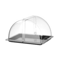 Тава с рол-топ капак, HENDI, GN 1/2, черно, 325x265мм