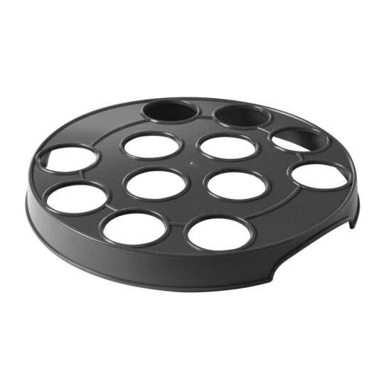 Носител за чаши за бира, BarUp, черно, ⌀315x(H)35мм