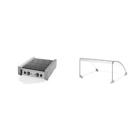 Комплект Грил с 14 ролки 230V/1480W, 520x650x(H)176mm плюс стъклен купол