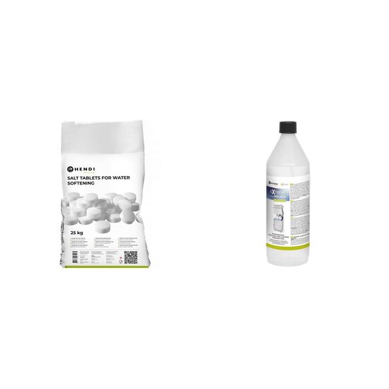 Солни таблетки 25kg + Разтвор за декалциране 1L