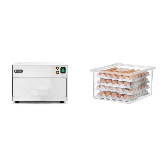 Комплект UV стерилизатор 30 яйца + Контейнер OVOBOX 8 tavi 18L