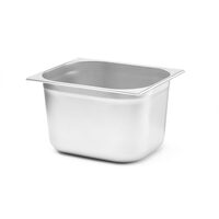 Vascheta GN 1/2 - pentru cuptoare, HENDI, GN 1/2, 11,6L, Argintiu, 325x265x(H)200mm