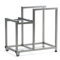 Baza mobila pentru feliatoarele : CA-31, CA-41, CA-62, Sammic, 666x686x(H)400mm