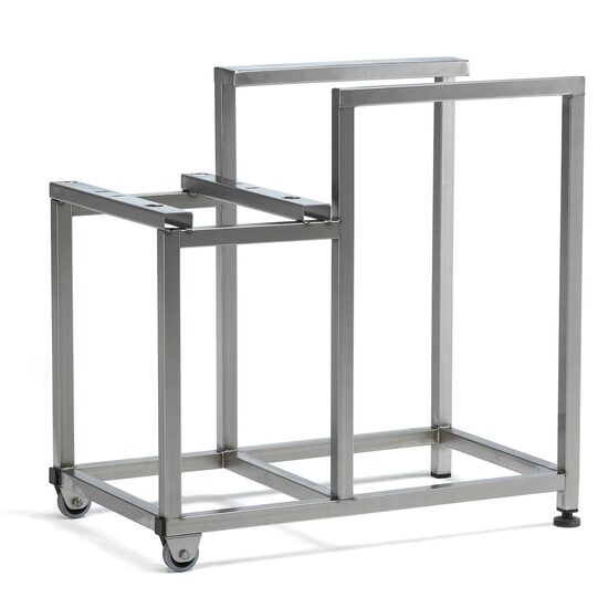 Baza mobila pentru feliatoarele : CA-31, CA-41, CA-62, Sammic, 666x686x(H)400mm