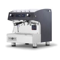Еспресо машина Verona Romeo Pro, 1 група, автоматична, с ротационна помпа, 230V/1950W, 375x530x(H)485mm