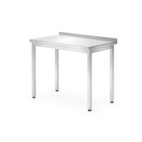 MASA DE LUCRU CU REBORD BUDGET LINE,ADANCIME 600 MM 1000x600x(H)850